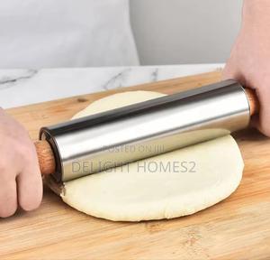 Stainless Rolling Pin-Alp - thumbnail 2