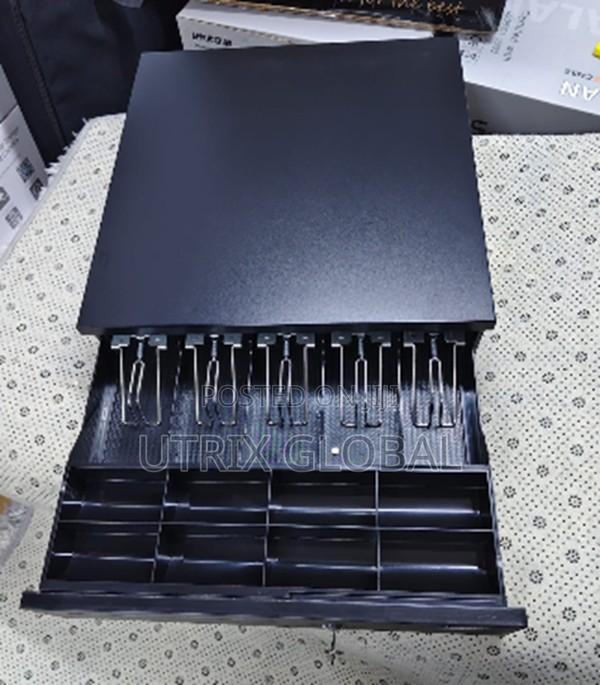 Pos Cash Drawer Secure Money Storage With Printer Trigger