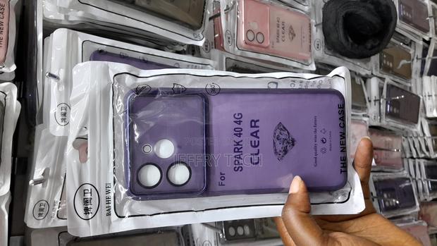 Tecmik Tecno Spark 40 4g Transluscent Matte Case -Purple - main view