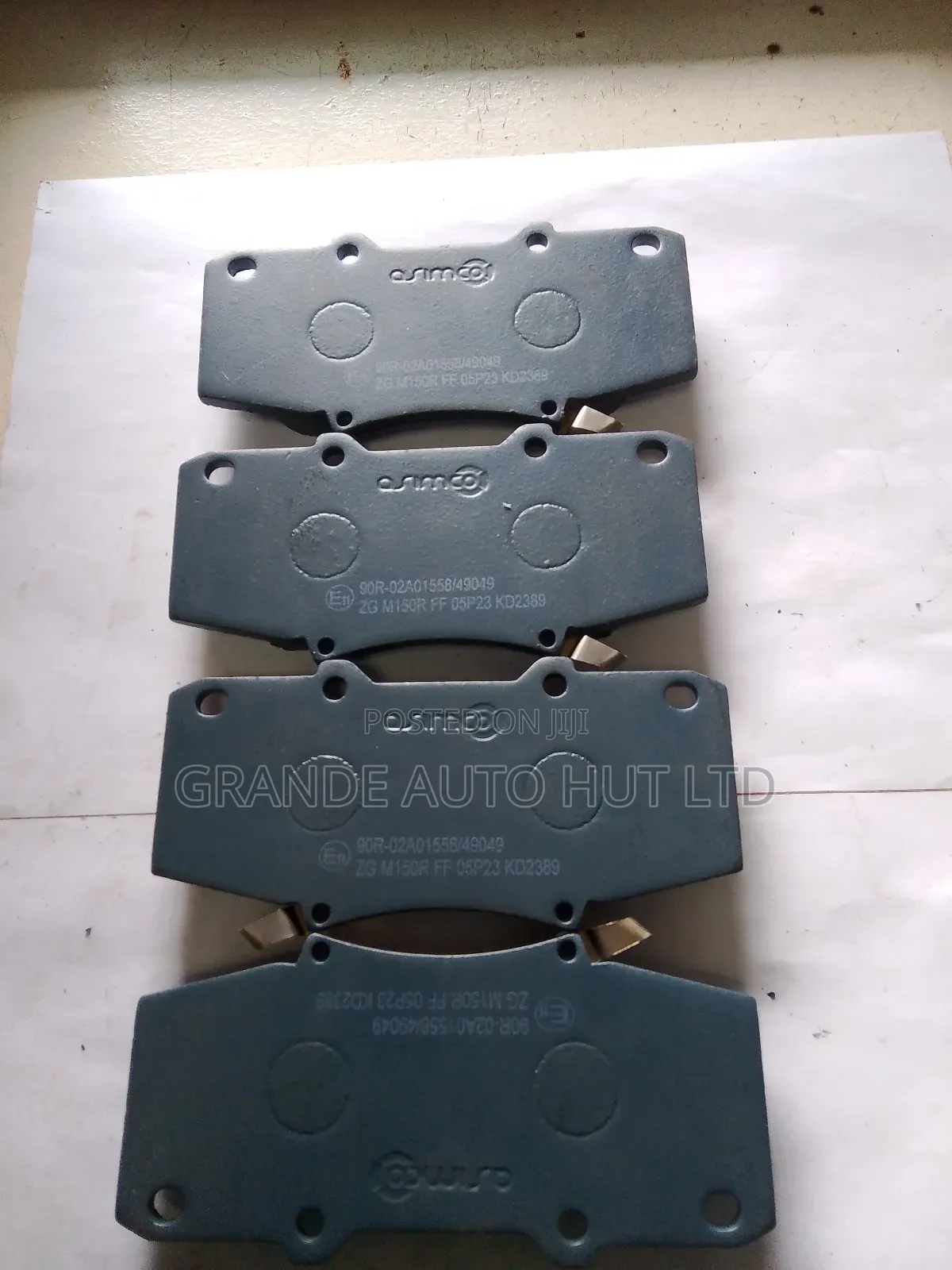 Front Brake Pads Long for Toyota Hilux (Asimco Brand)