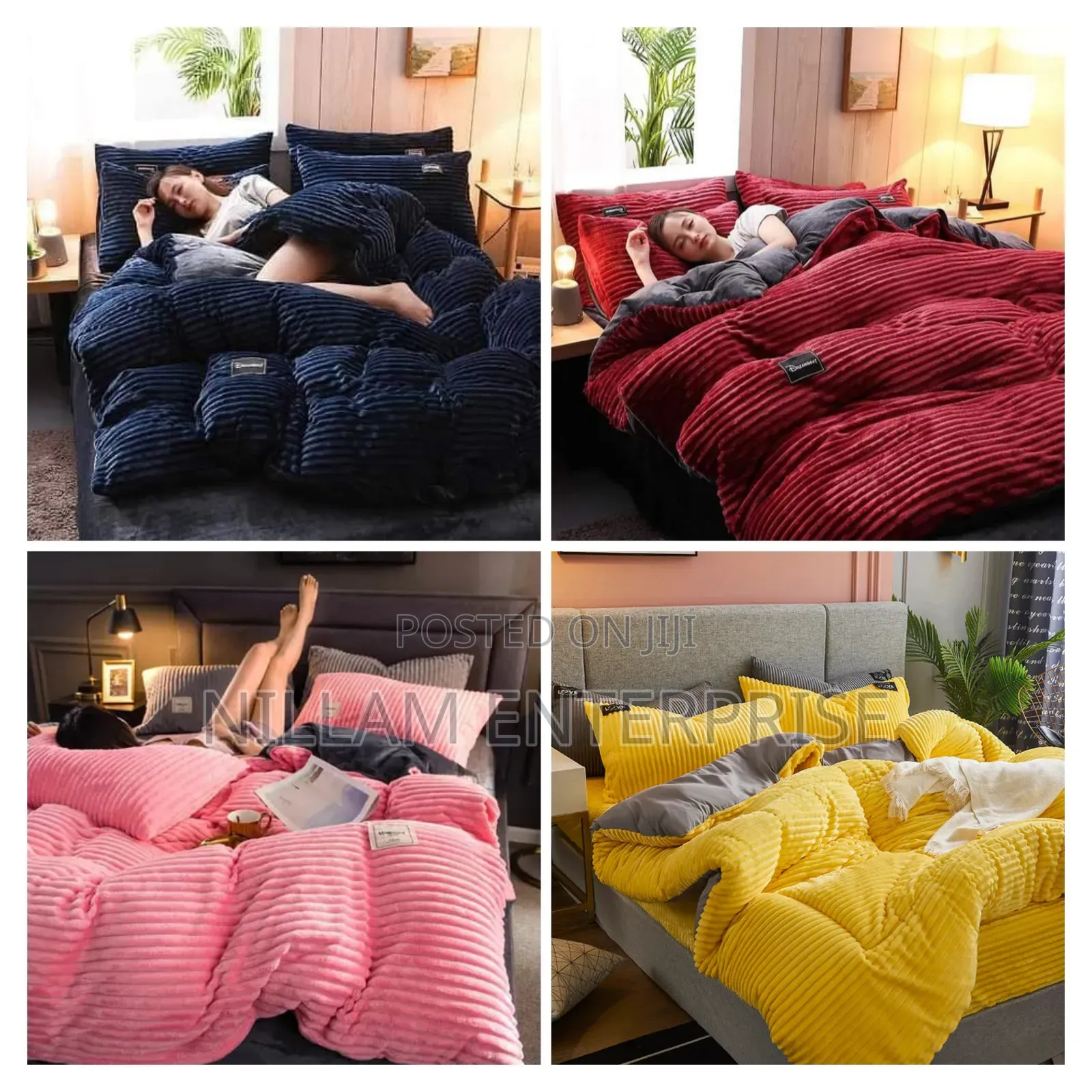 Quality Velvet Duvet Set