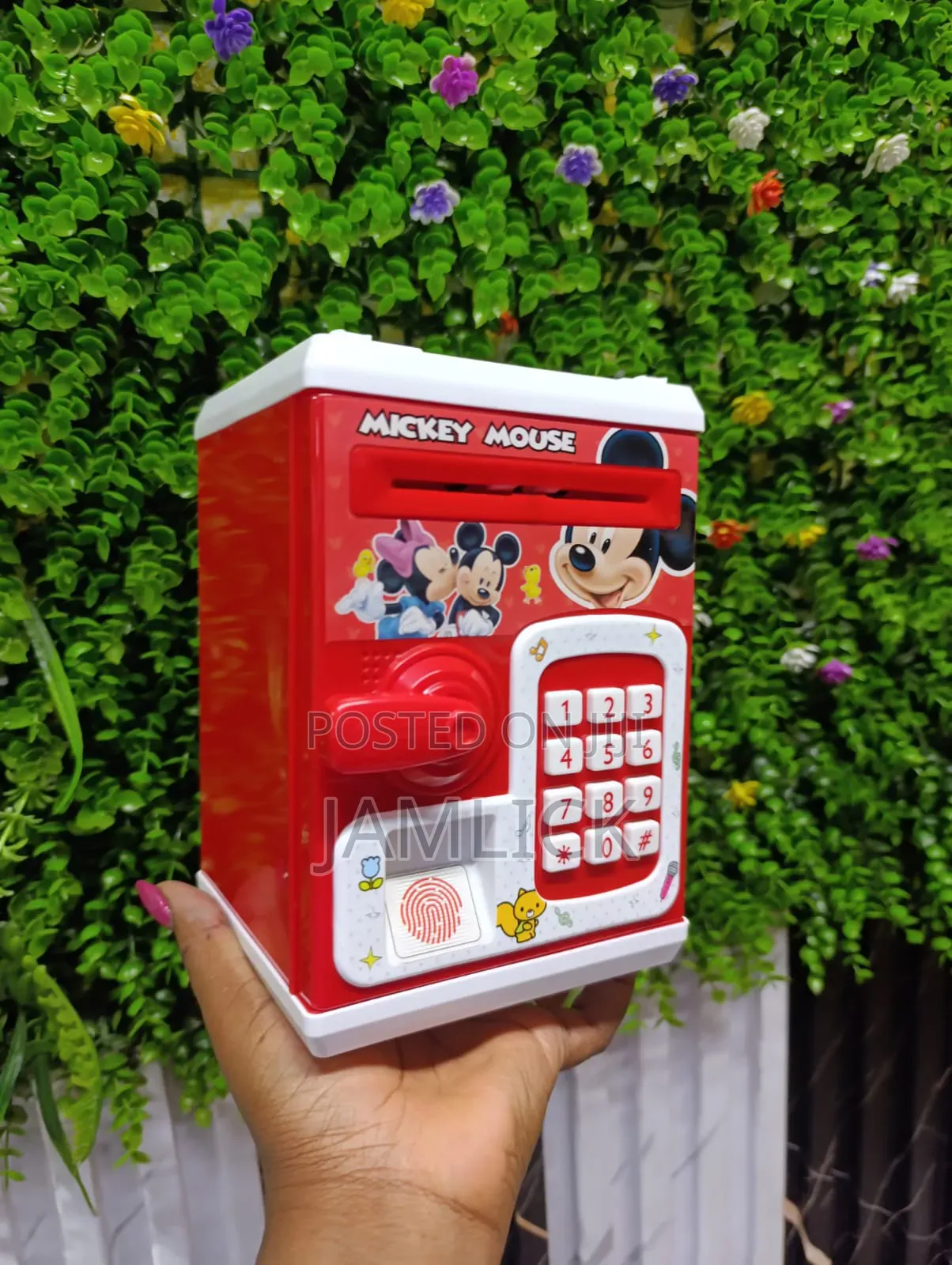 Saving Box – Battery Operated With Password Fingerprint - Tp