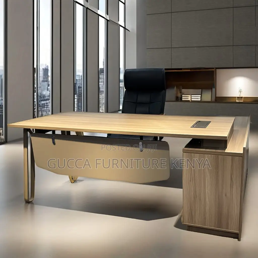 1.8 Meters Director's L-shaped Office Desk