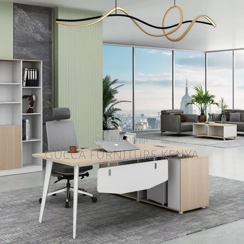1.8 Meters Director's L-shaped Office Desk