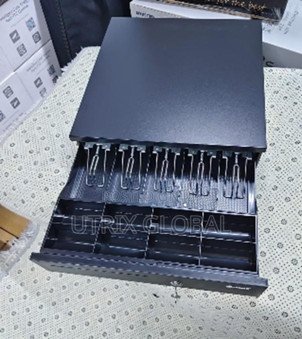 5 Tray Automatic Cash Drawer Heavy Duty Pos Till Box