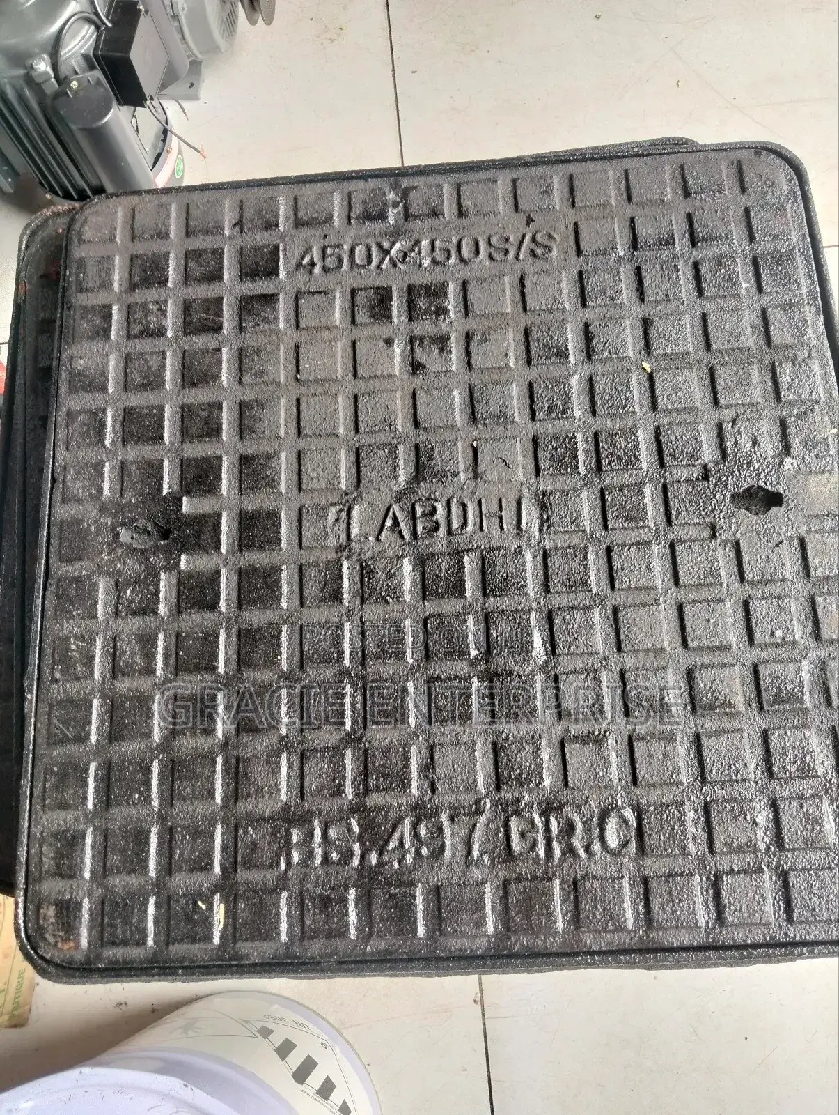 Cast Iron Manhole Cover- 450mm by 450mm