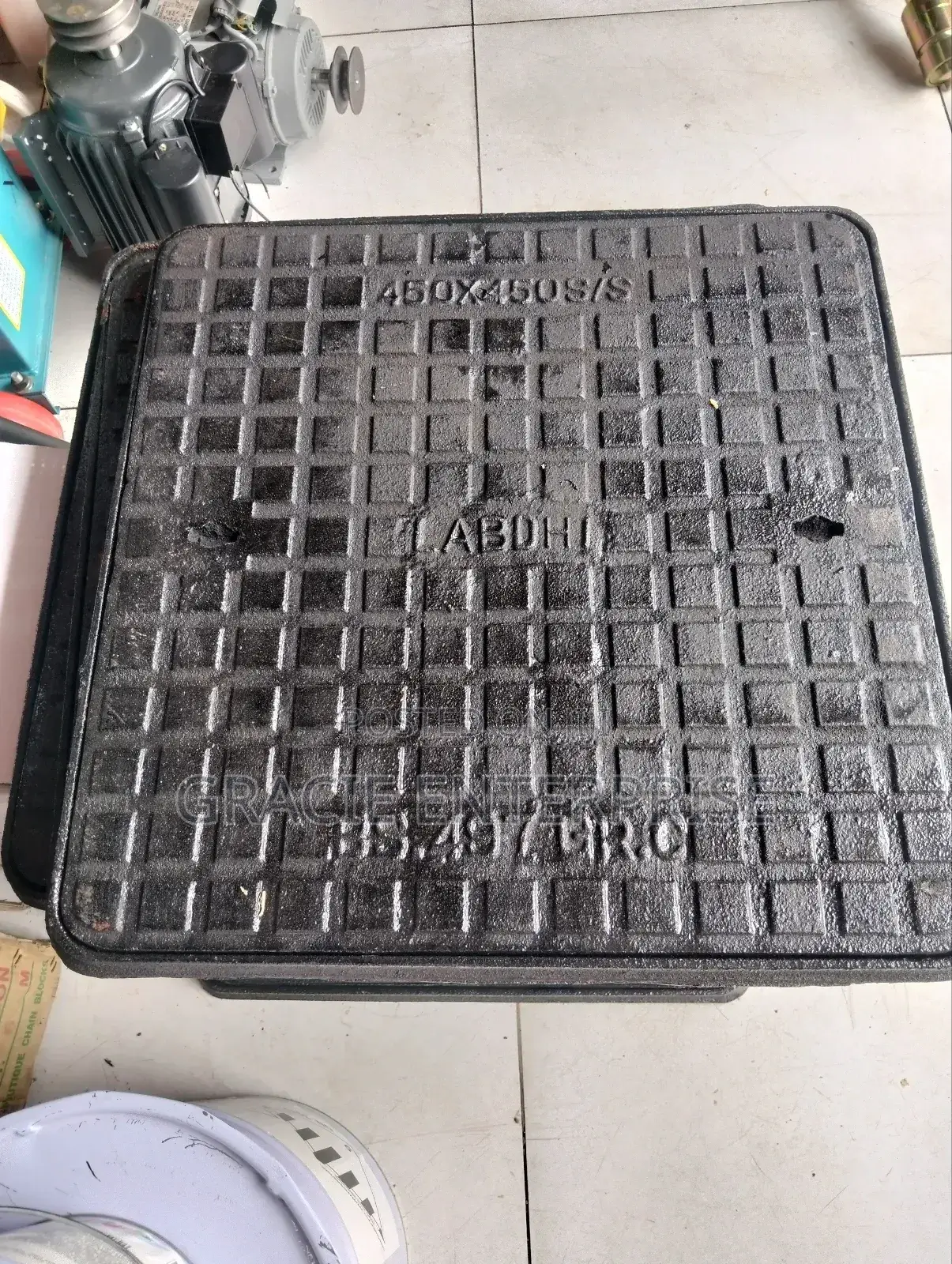 Cast Iron Manhole Cover- 450mm by 450mm