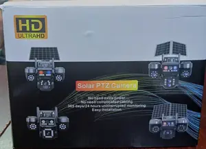 V380 Three Lens 4g Solar Powered Outdoor CCTV Camera