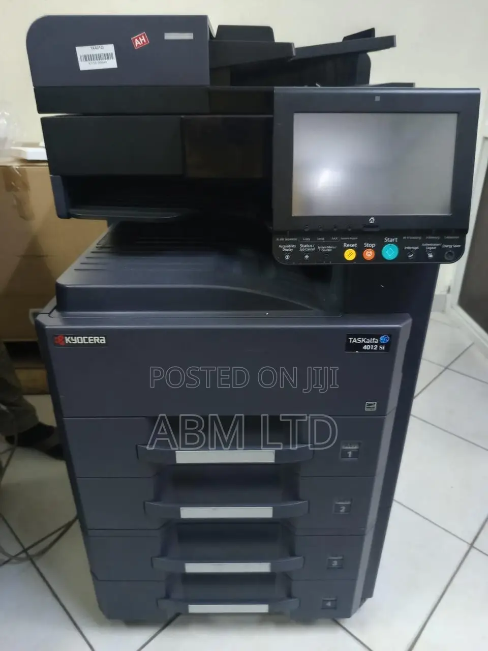 Durable Kyocera 4012si Mono Laser Machine With 4 Trays