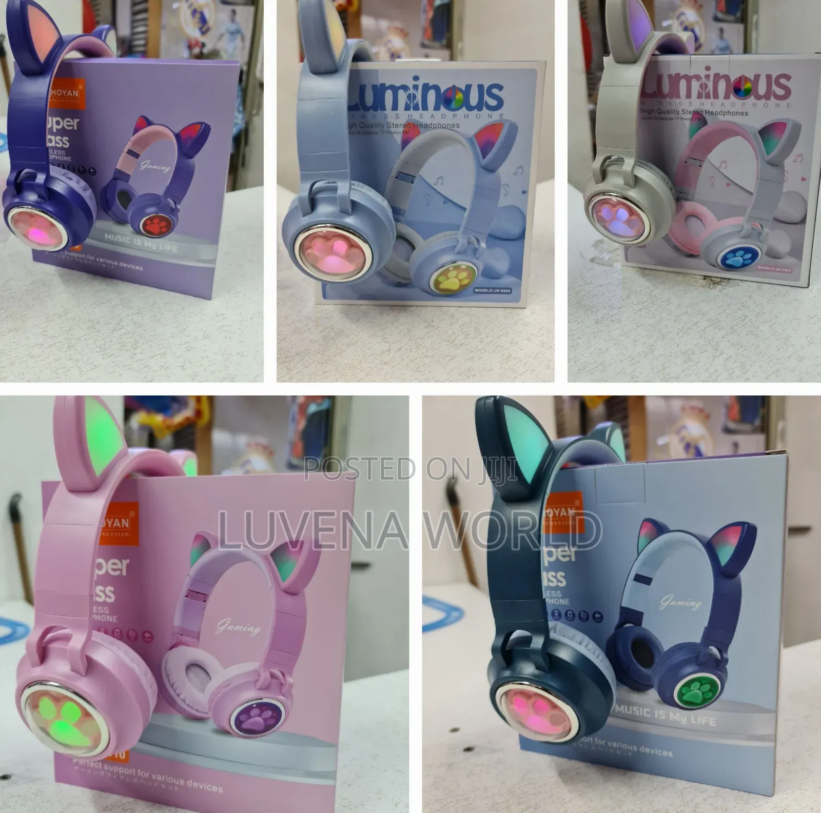 Cat Wireless Headphones