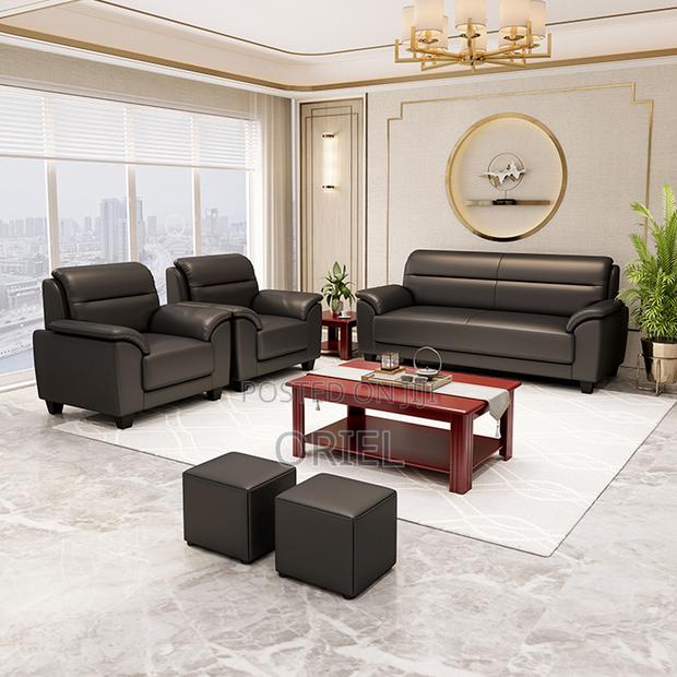 Office Sofa-Set : Modern High Quality Executive Office Visitor Sofaset - thumbnail 5