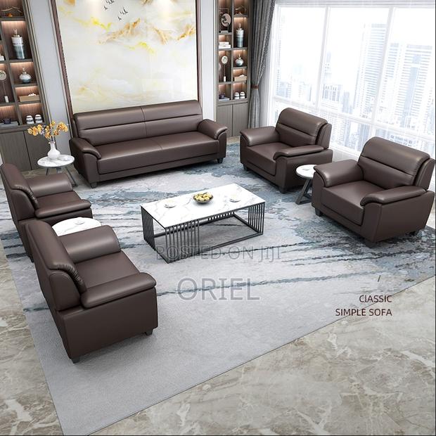 Office Sofa-Set : Modern High Quality Executive Office Visitor Sofaset - thumbnail 7