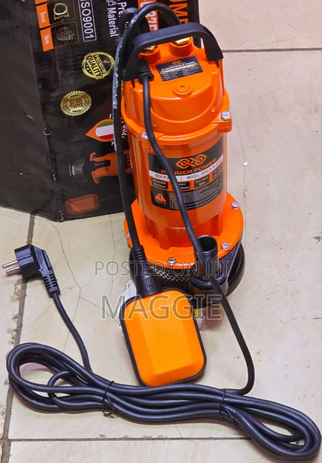Ranger Power 0.5hp Submersible QDX