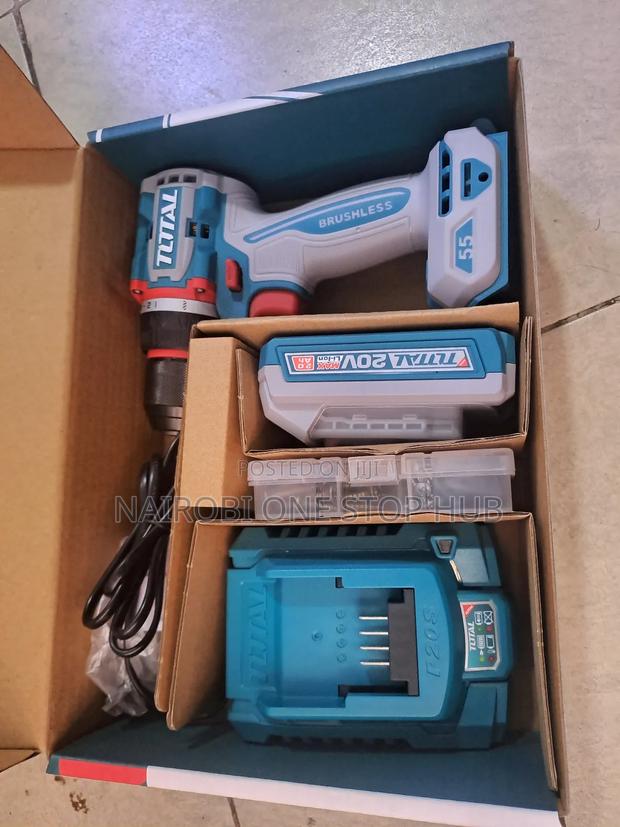Total 20v Compact Brushless Cordless Drill – KSH 6,500