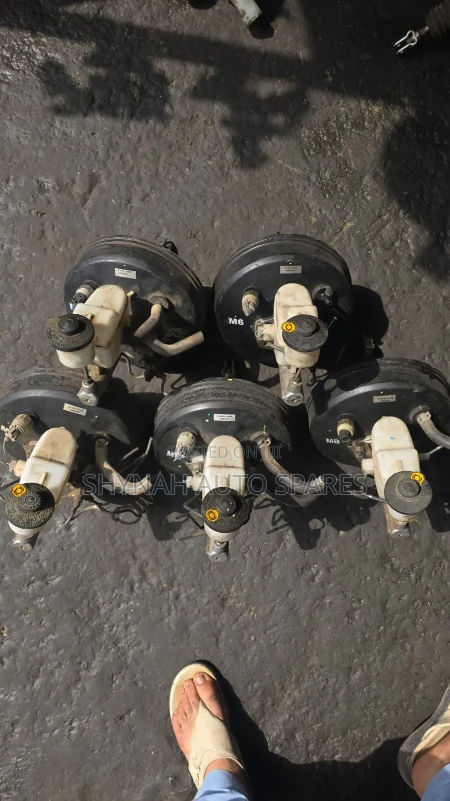 Hilux Double Cab D4d Brake Booster and Brake Master Cylinder Complete