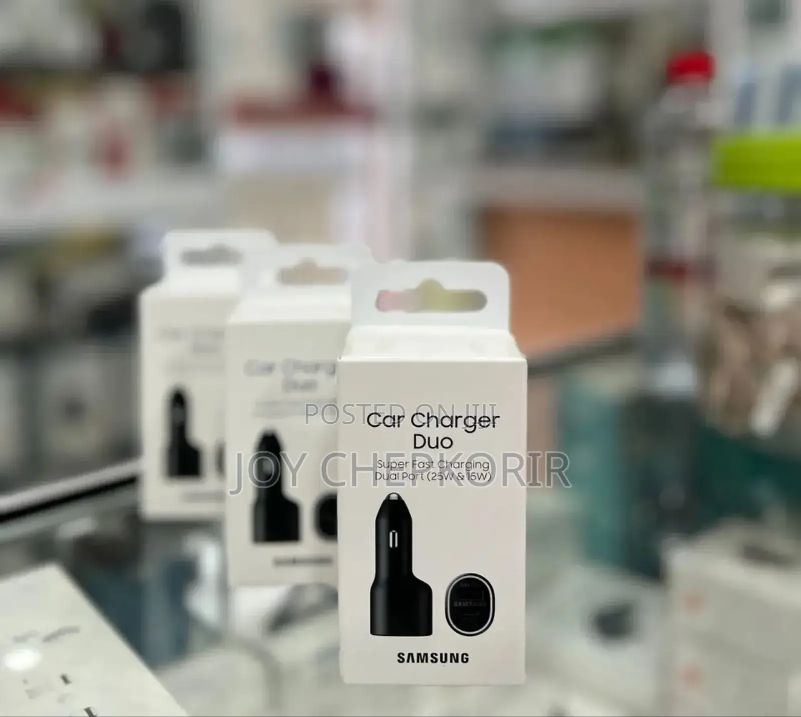 Samsung 25w Car Charger Duo (Original)