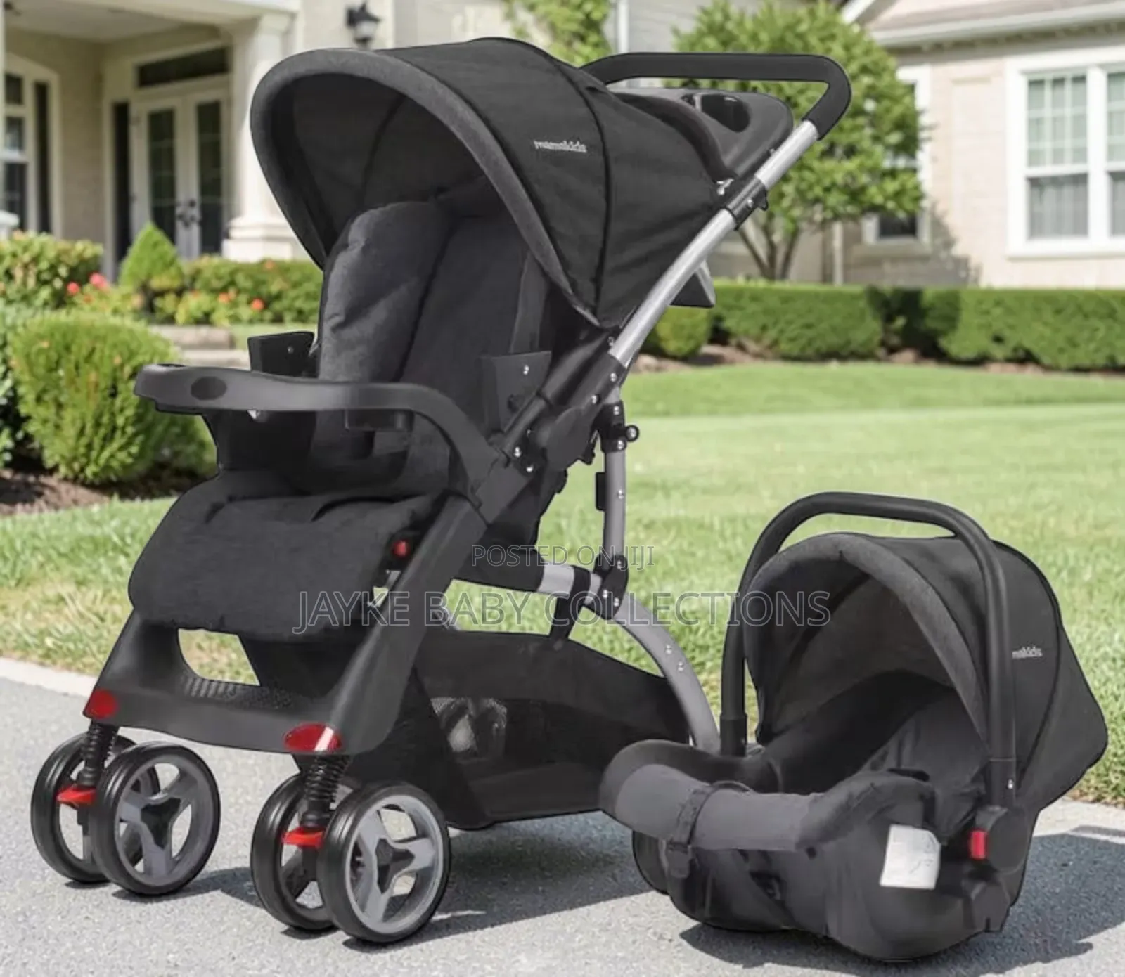 Mamakids 2-in-1 Baby Stroller Car Seat Travel System