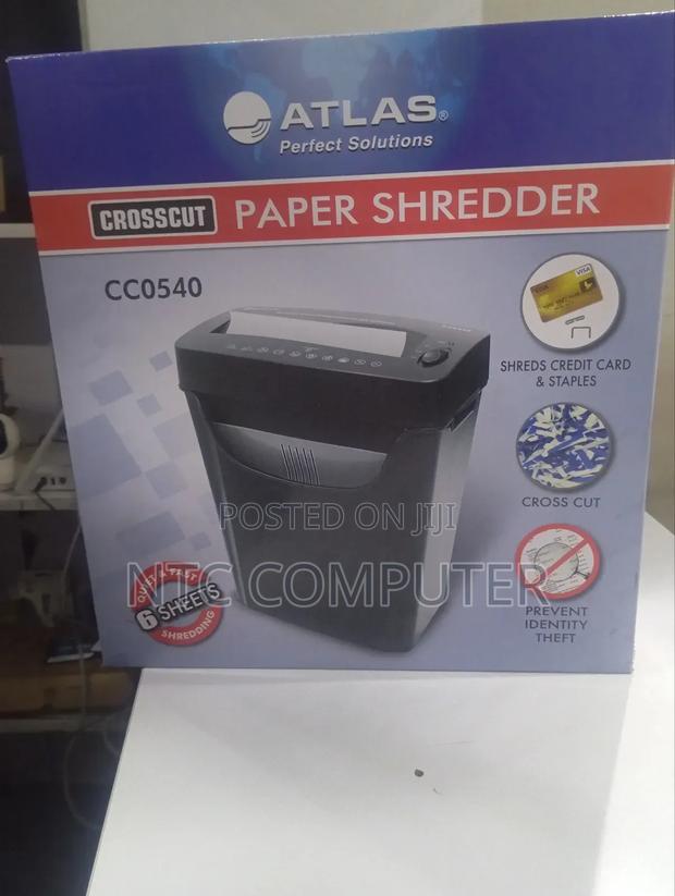 Atlas Paper Shredder (Cc0540 )6 Sheets Crosscut - main view