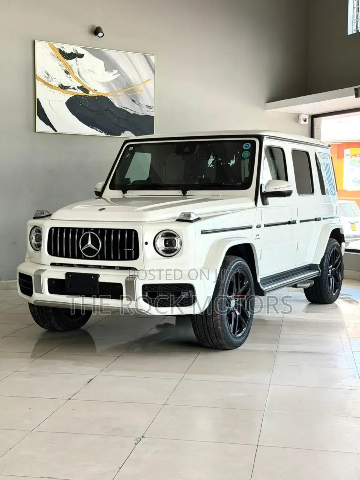 Mercedes-Benz G-Class 2019 White