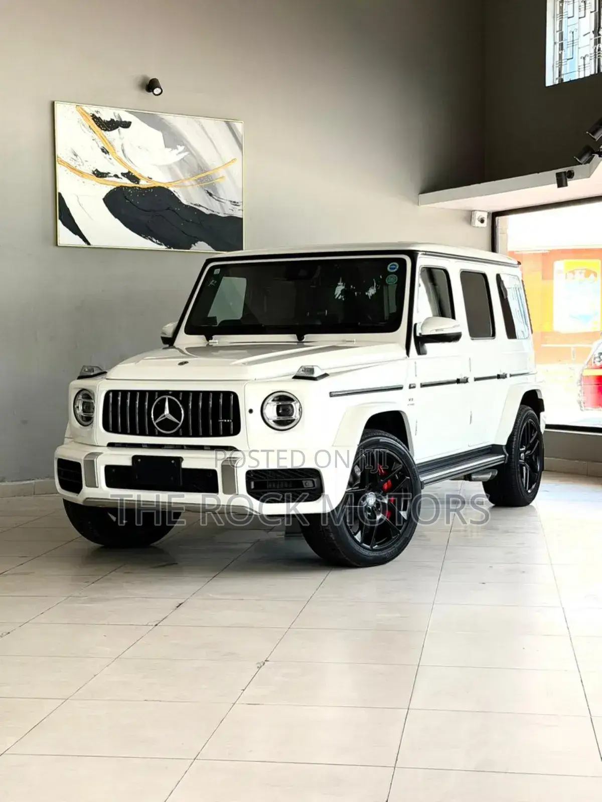 Mercedes-Benz G-Class 2019 White