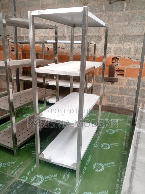 Freestanding Kitchen Racks Stainless Steel - main view