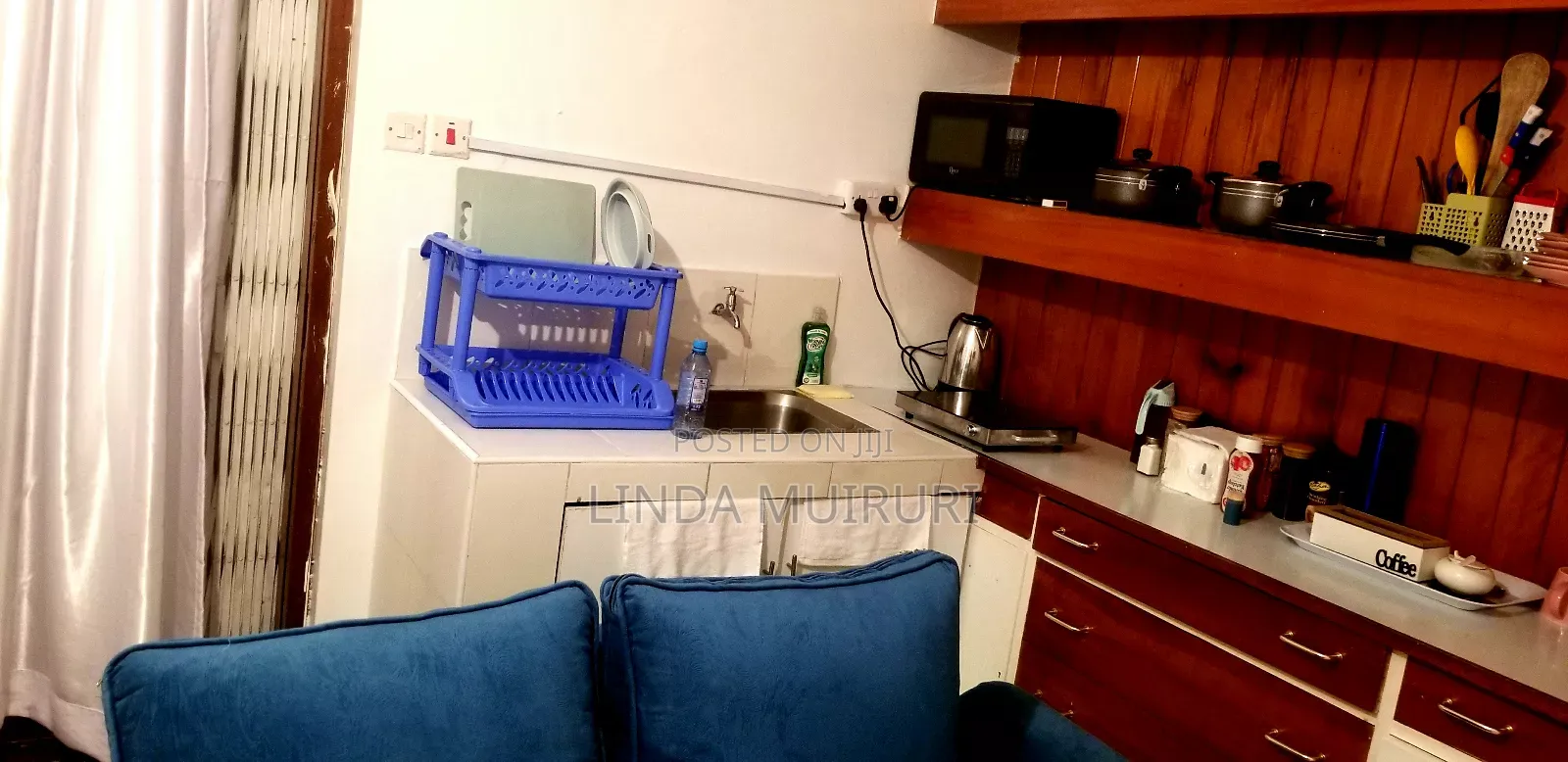 Furnished Studio Apartment in Trinity Gardens, Hurlingham for rent