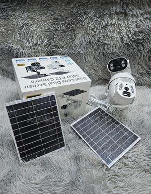 Dual Lens Solar CCTV Camera 6mp Solar Powered Outdoor Security Camera - thumbnail 2
