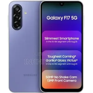 New Samsung Galaxy F17 5G 128 GB Black