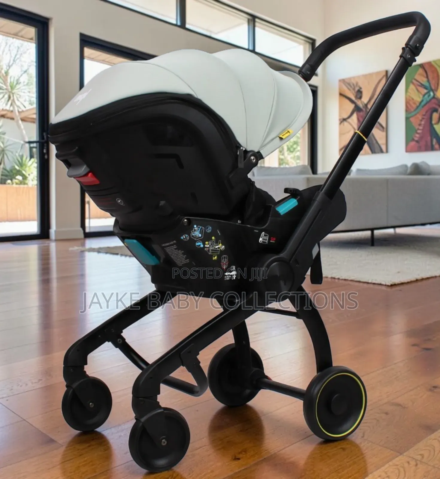 4-in-1 Travel Stroller + Car Seat | No Need to Buy Separate