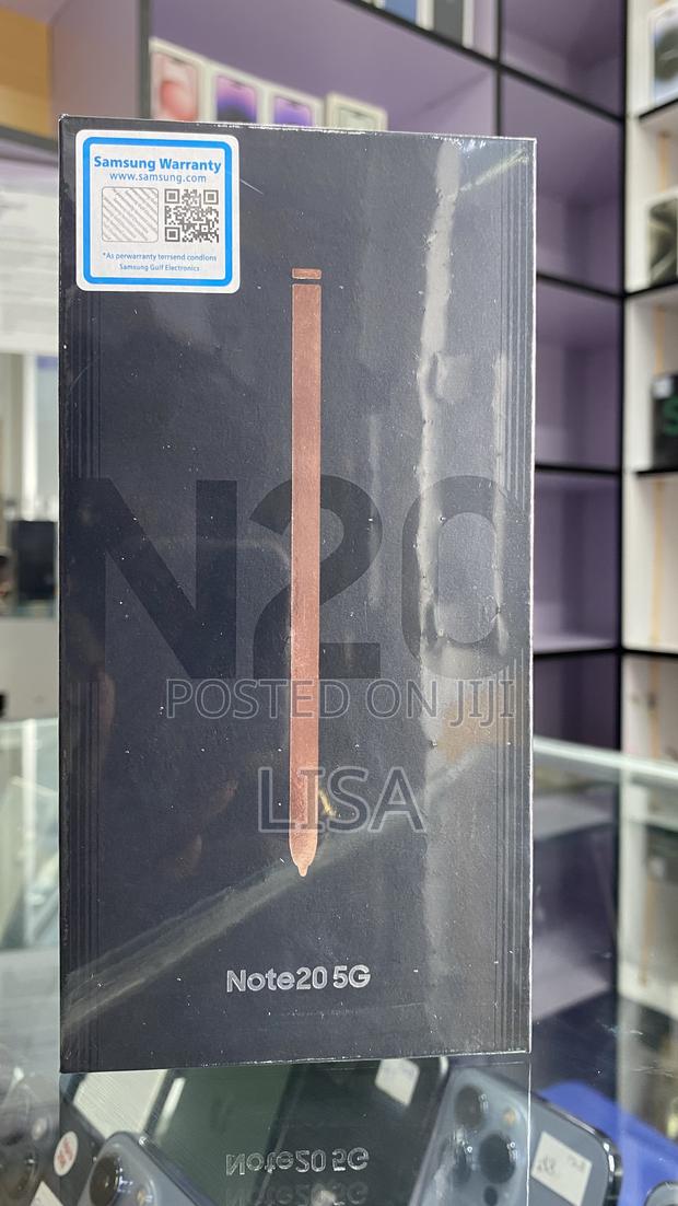 Samsung Galaxy Note 20 5G 256 GB Black - main view