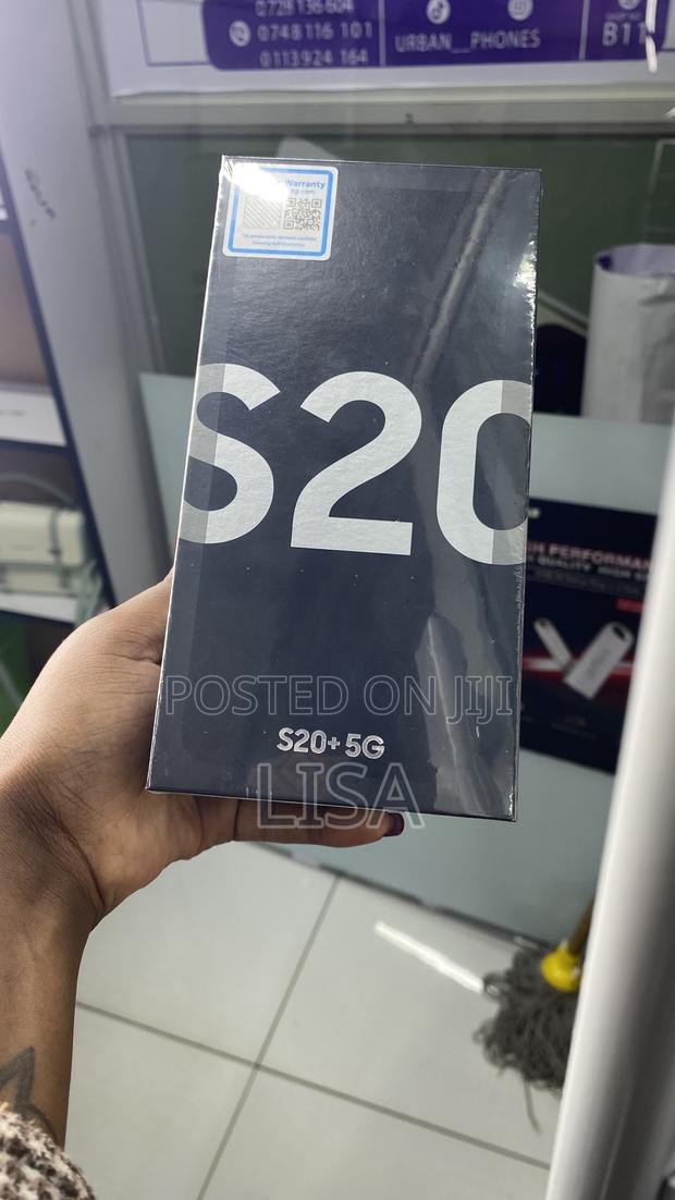 Samsung Galaxy S20+ 5G 256 GB Black - main view