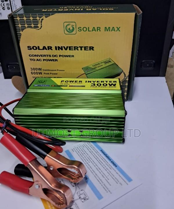 300w Solar Inverter Backup Power for Router Laptop and Tv