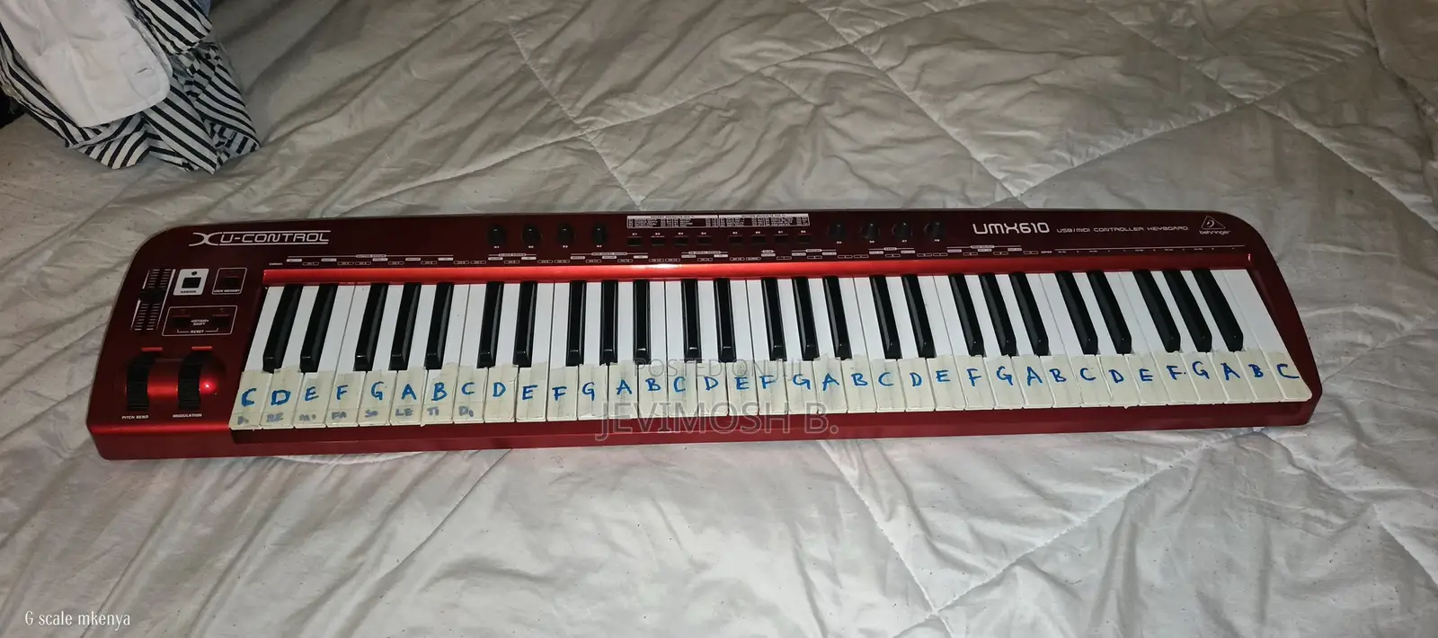 Behringer Umx610 Usb/Midi Controller Keyboard