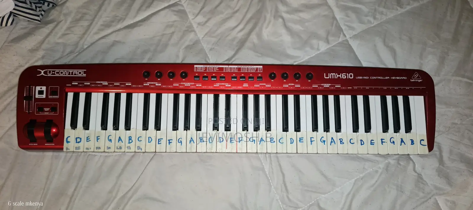 Behringer Umx610 Usb/Midi Controller Keyboard