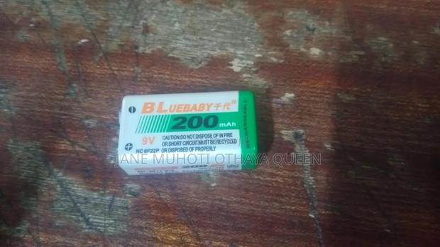 9v Rechargeable Batteries Available