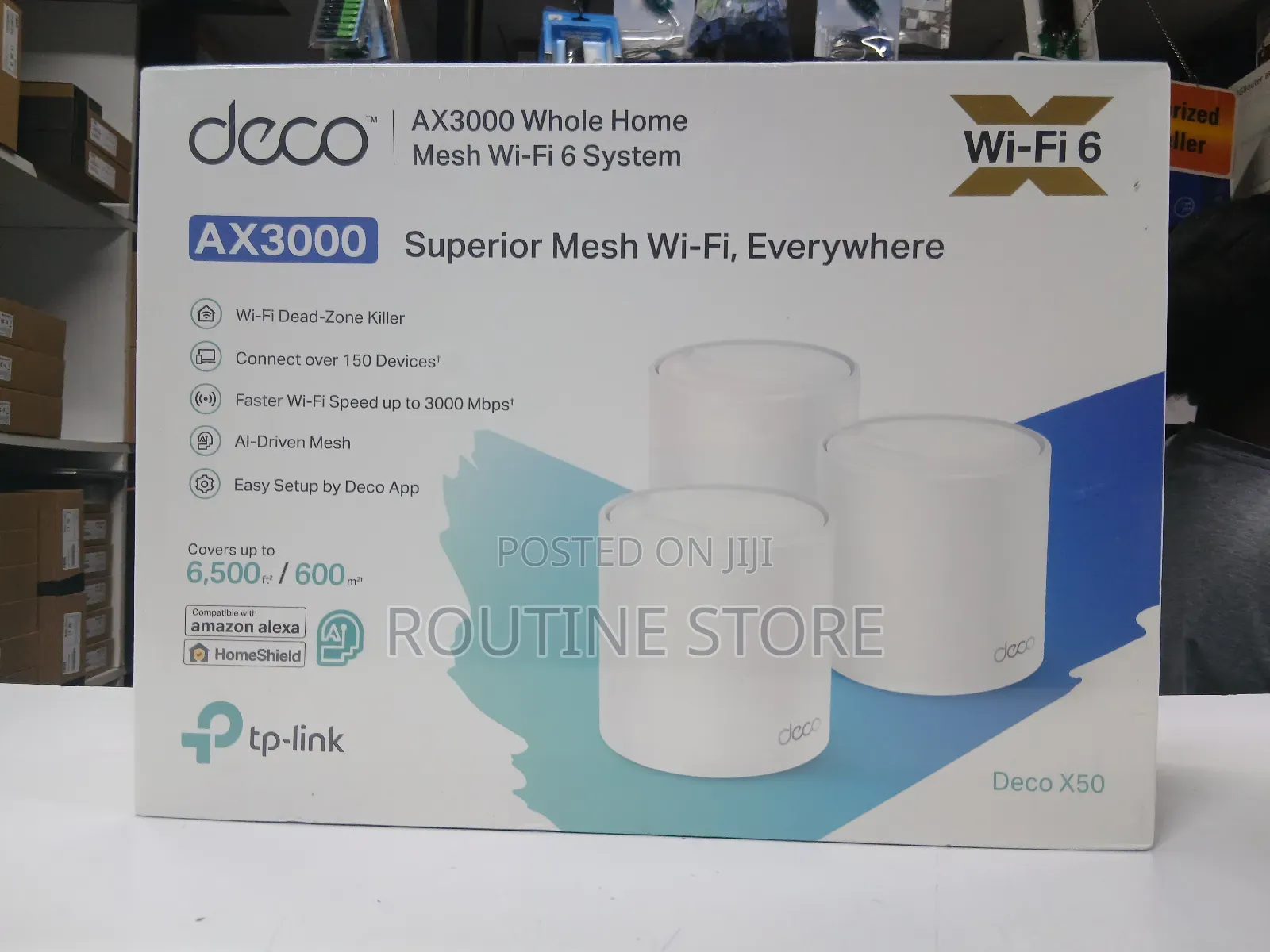 Tplink Decco X50 Wifi 6 Mesh Ax3000