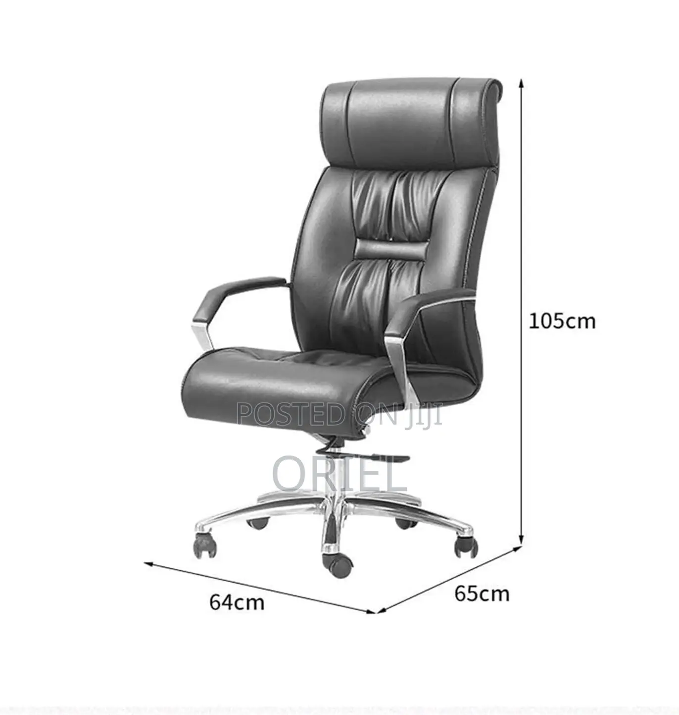 Office Chair : Executive High-Back Senior Staff Office Chair