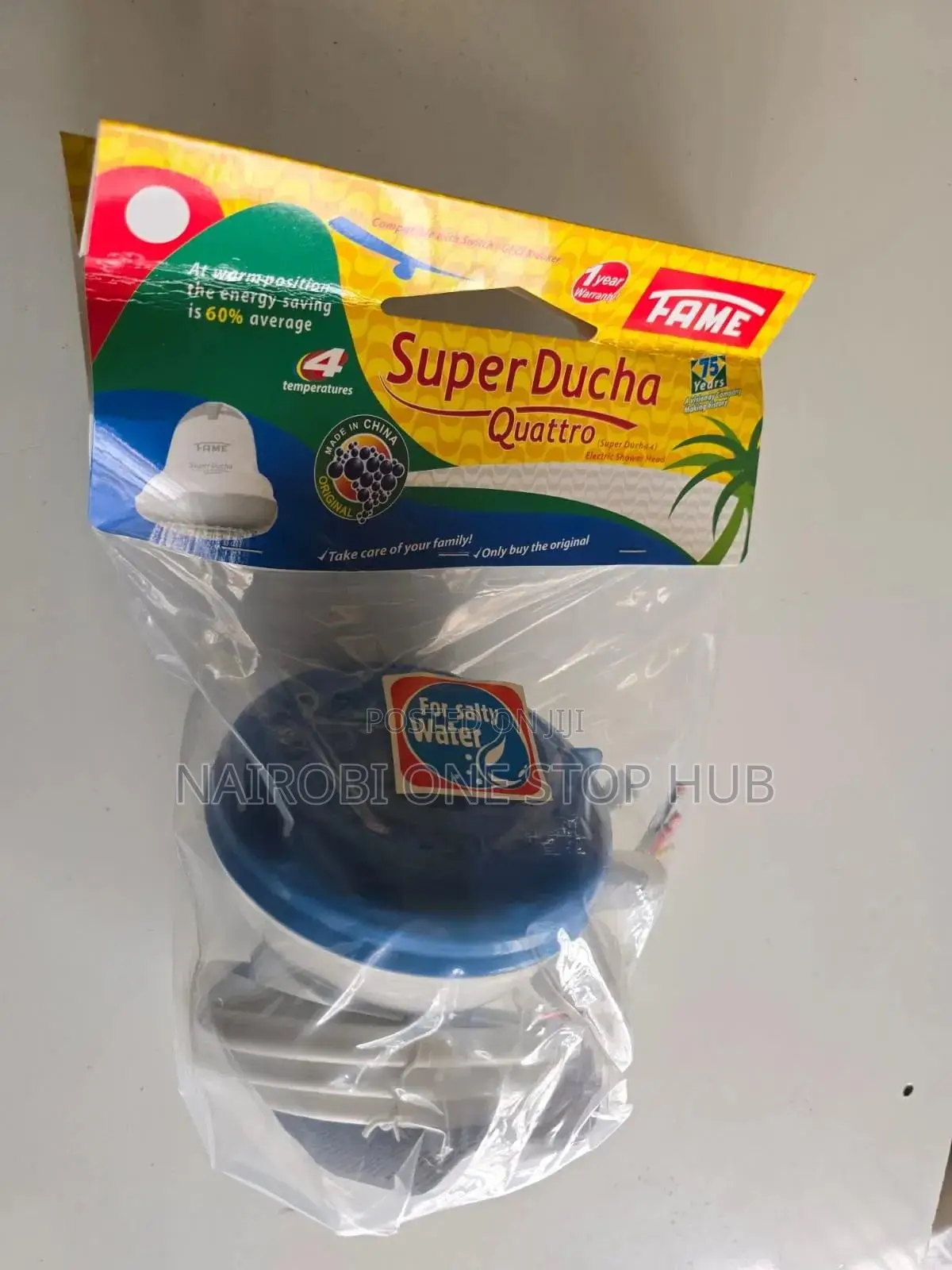 Fame Superducha Instant Shower Heater – KSH 1,499