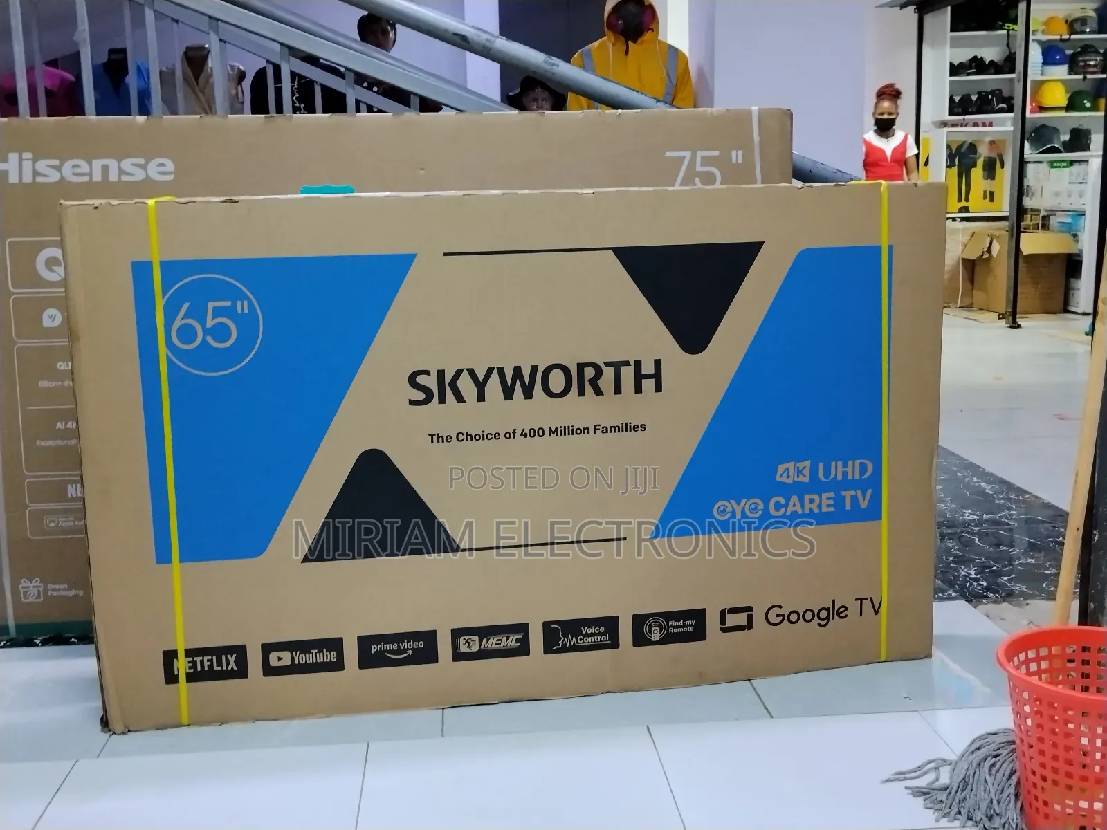 Skyworth 65-Inch 65g6500 Smart Google Tv 2025 M0del (1 Yr Warranty)