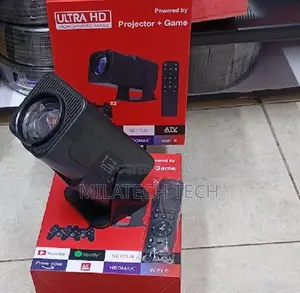 Hy320 Projector With Gaming Pad