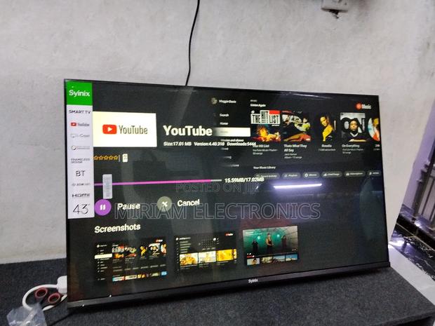 Syinix 43s6h 43 Inches Smart Android Tv - thumbnail 3