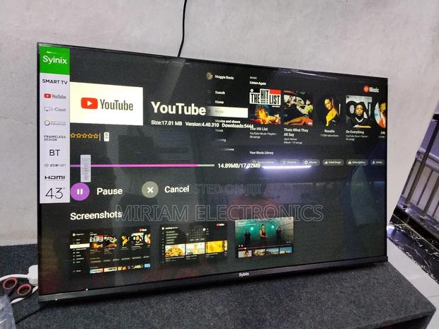 Syinix 43s6h 43 Inches Smart Android Tv - thumbnail 4