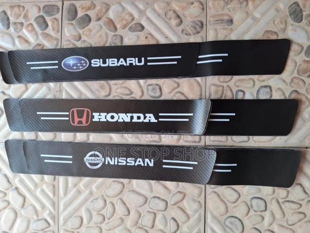 Branded Car Door Step Stickers for Nissan,Honda,Subaru 4pc St