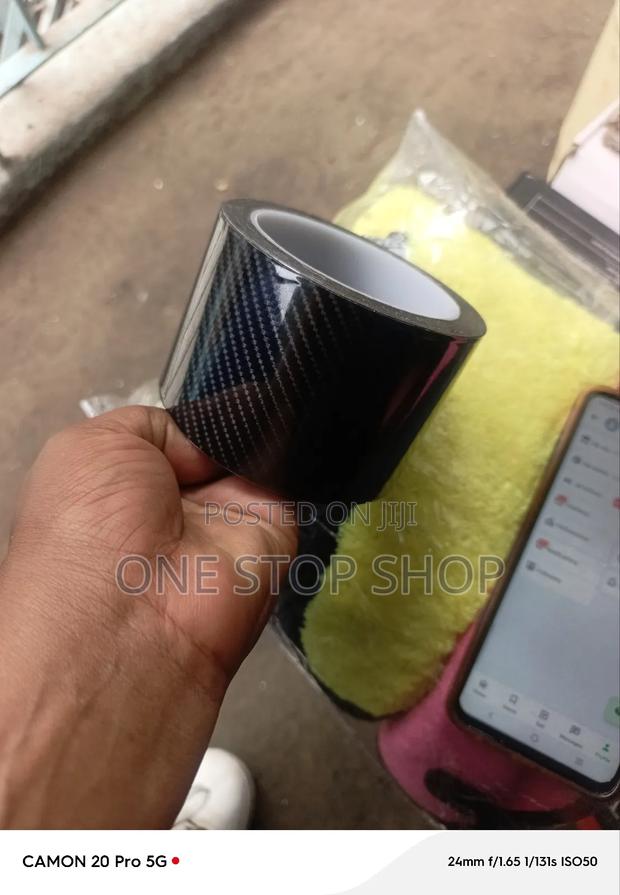 Multipurpose 5d Carbon Wel Adhesive Carbon Tape In 7cm Width - main view