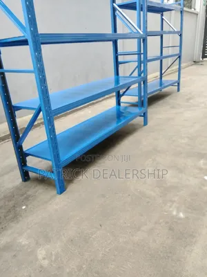 4 Rank Industrial Shelves