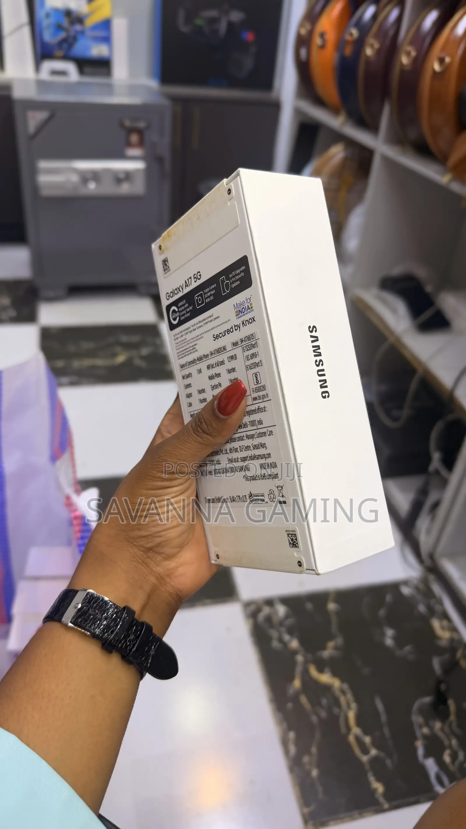 New Samsung Galaxy A17 5G 128 GB Black