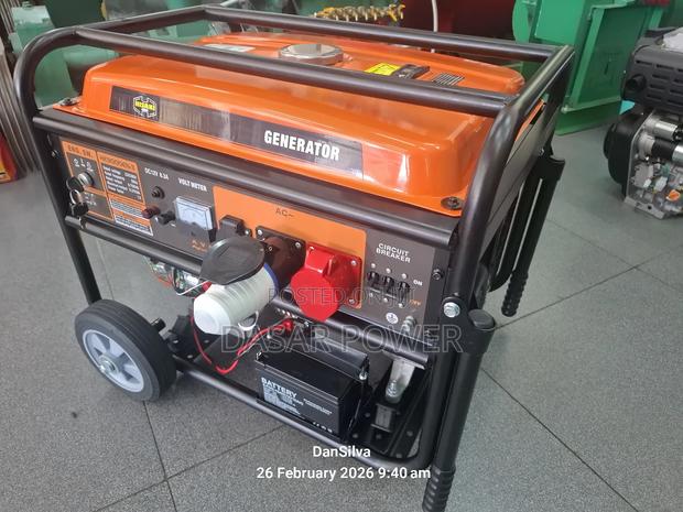 Hk9000en-3 Hisaki Gasoline Generator. - thumbnail 4