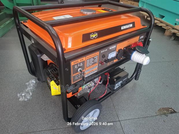 Hk9000en-3 Hisaki Gasoline Generator. - thumbnail 5