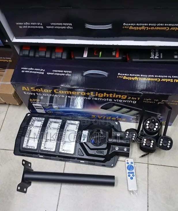 Solar Street Lights CCTV Solar Street Light 4g Sim CCTV 450w