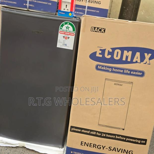 Ecomax 90 L Compact Dark Silver Fridge | Single Door + Free Guard